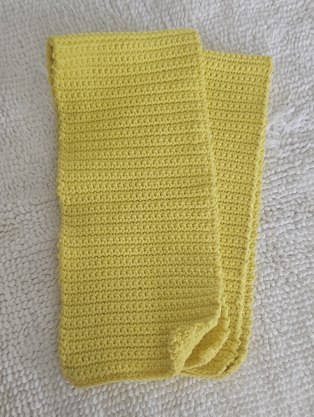 Brand NEW Set Of Hand Crocheted Dishtowels.  Handmade By Me.